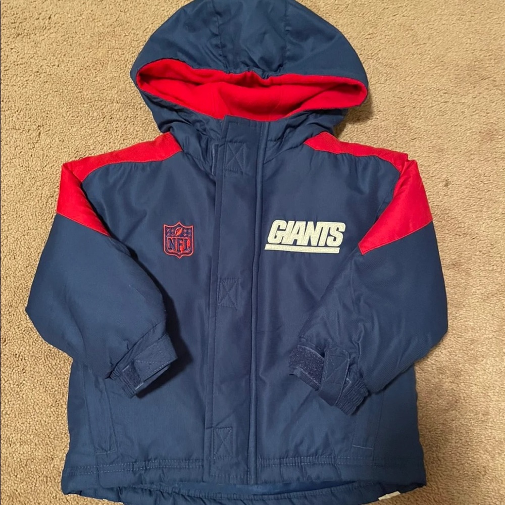 NY Giants Toddler Coat